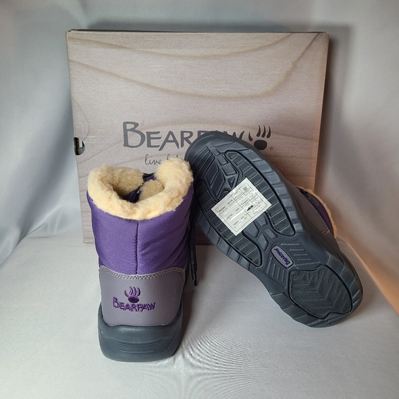 Bear Paw 🐻 🐾 Girls 👧 Winter Boots - Picture 11 of 13